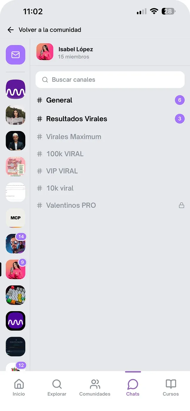 WEMANY — canales y chats